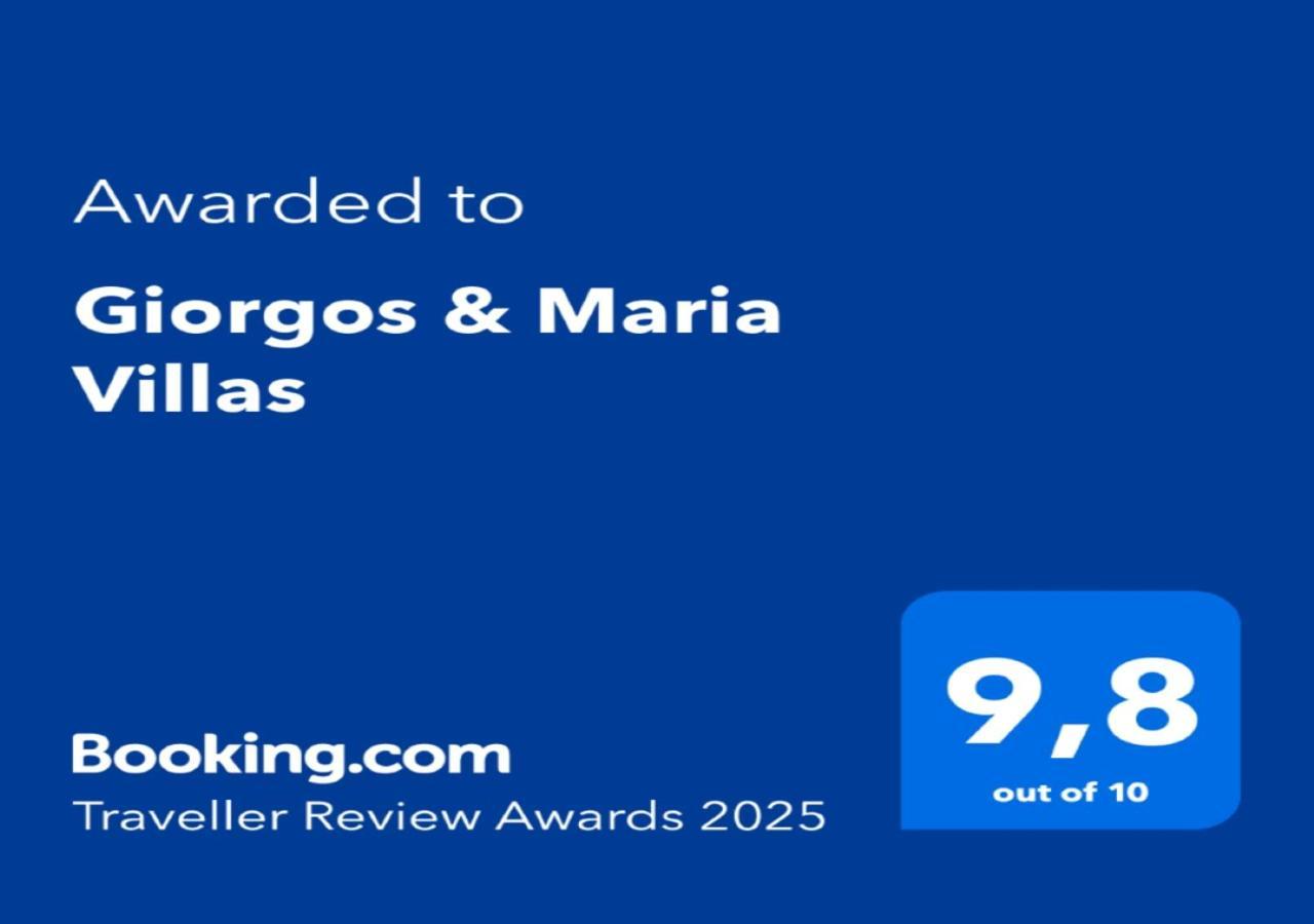 Giorgos & Maria Villas Ágios Matthaíos المظهر الخارجي الصورة